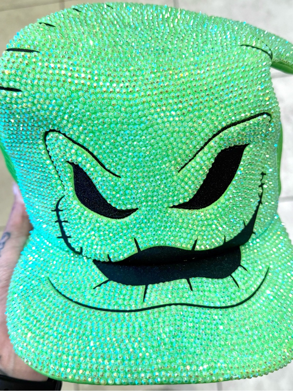 Disney Neon Green Mesh Character Trucker Hat - Picture 6 of 7
